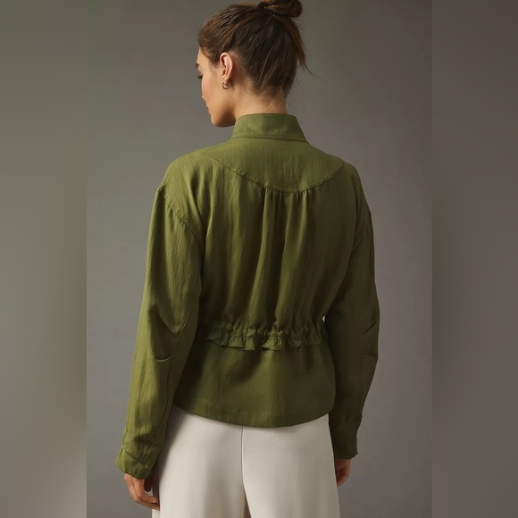 Anthropologie Oversized Utility Jacket , sz : XS - Picture 3 of 14